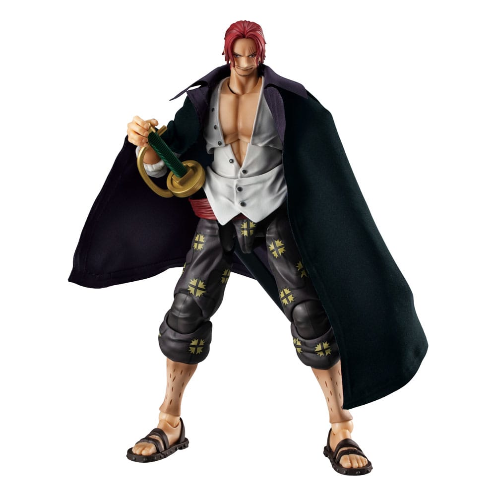 Red-haired Shanks Ver. 1.5 Variable Action Heroes Actionfigur 19 cm One Piece Figmas Yokina