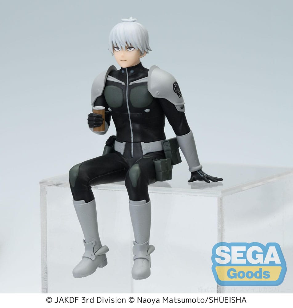 Reno Ichikawa Break Time PM Perching PVC Statue 8 cm Kaiju No. 8 Prizefiguren Yokina