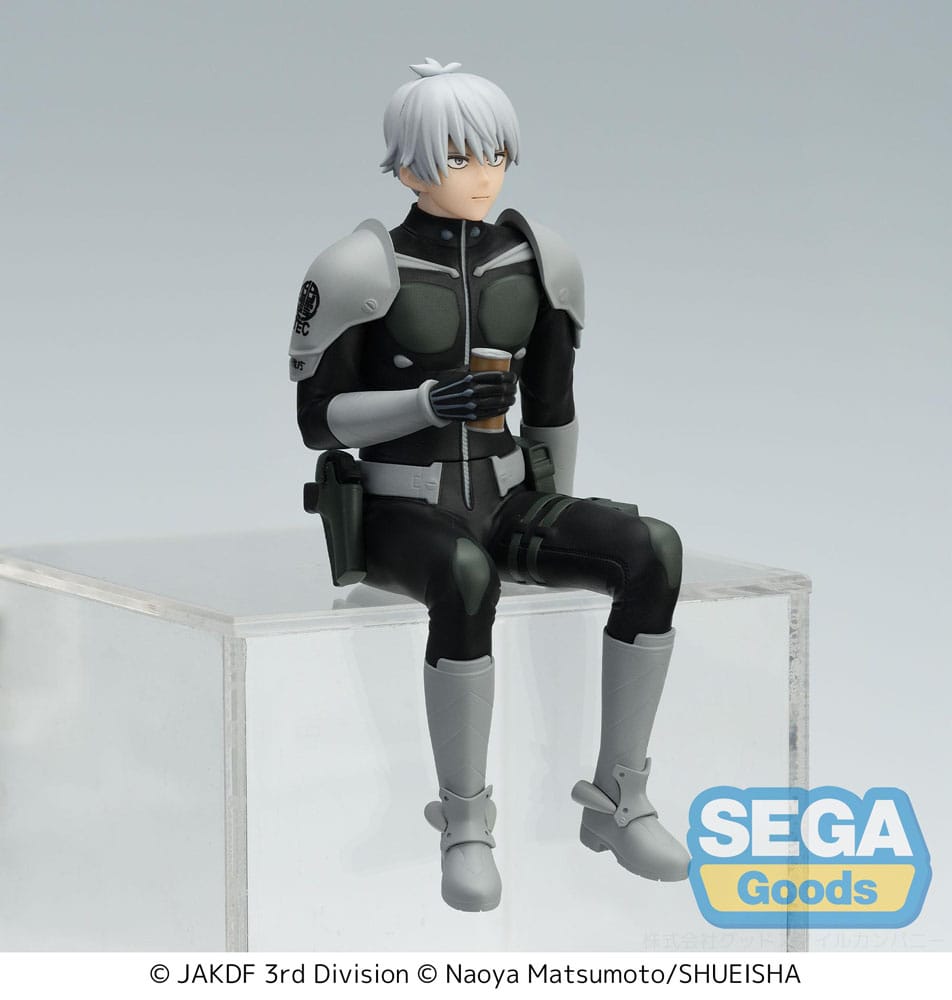 Reno Ichikawa Break Time PM Perching PVC Statue 8 cm Kaiju No. 8 Prizefiguren Yokina