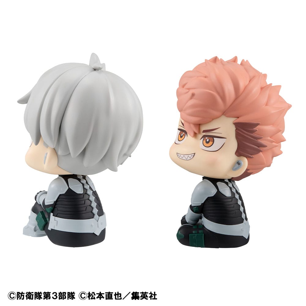 Reno Ichikawa & Iharu Fruhashi 11 cm (with gift) Look Up Kaiju No. 8 PVC Statuen Minifiguren Yokina
