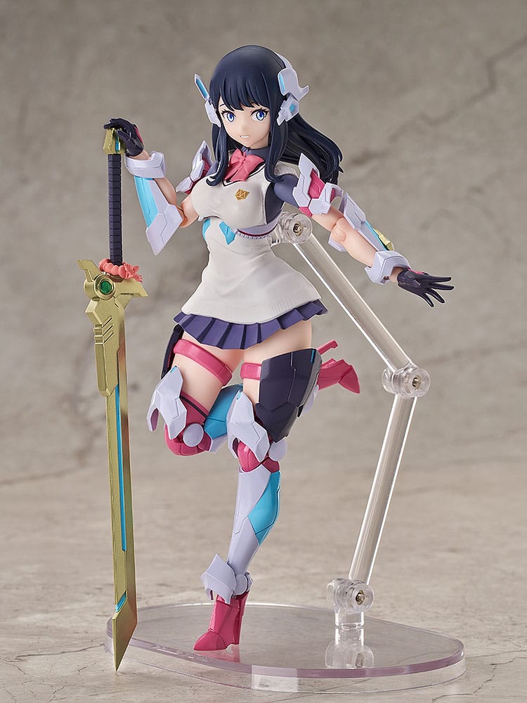 Rikka Takarada Grid Tector Ver. Figma Actionfigur Hyper Body 15 cm Gridman Universe Figmas Yokina