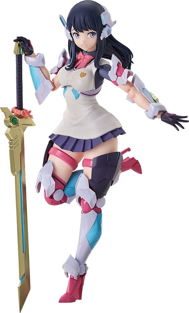 Rikka Takarada Grid Tector Ver. Figma Actionfigur Hyper Body 15 cm Gridman Universe Figmas Yokina