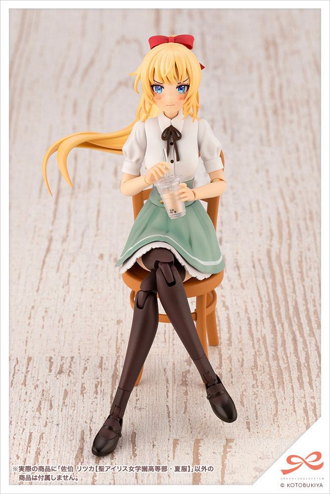 Ritsuka Saeki High School Summer Clothes 16 cm Plastic Model Kit 1/10 Sousai Shojo Teien Figmas Yokina