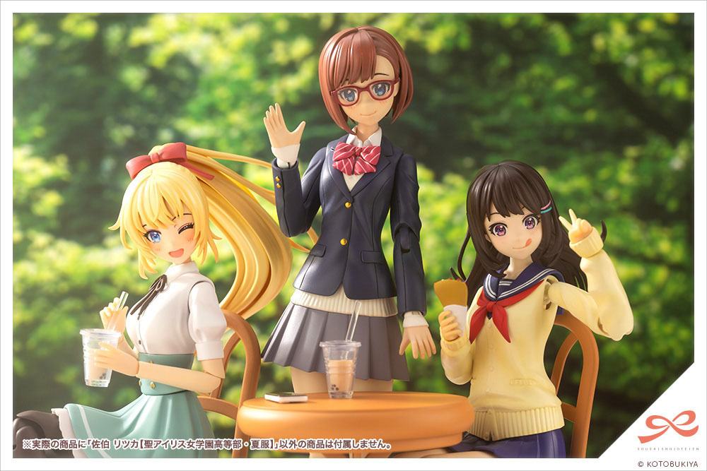 Ritsuka Saeki High School Summer Clothes 16 cm Plastic Model Kit 1/10 Sousai Shojo Teien Figmas Yokina