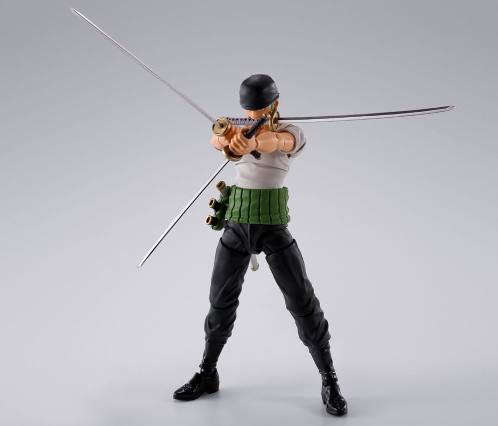 Roronoa Zoro Romance Dawn Ver. S.H.Figuarts Actionfigur 15 cm One Piece Figmas Yokina