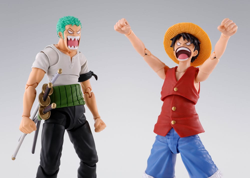 Roronoa Zoro Romance Dawn Ver. S.H.Figuarts Actionfigur 15 cm One Piece Figmas Yokina