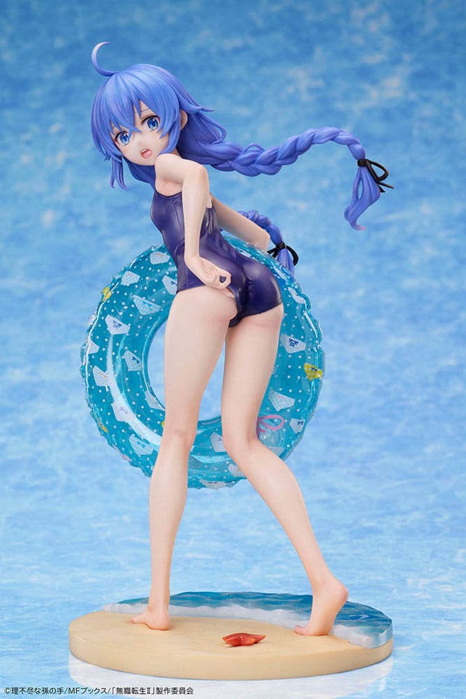 Roxy Migurudia Navy Blue Swimsuit Ver. PVC Statue 1/7 20 cm Mushoku Tensei: Jobless Reincarnation Scalefiguren Yokina