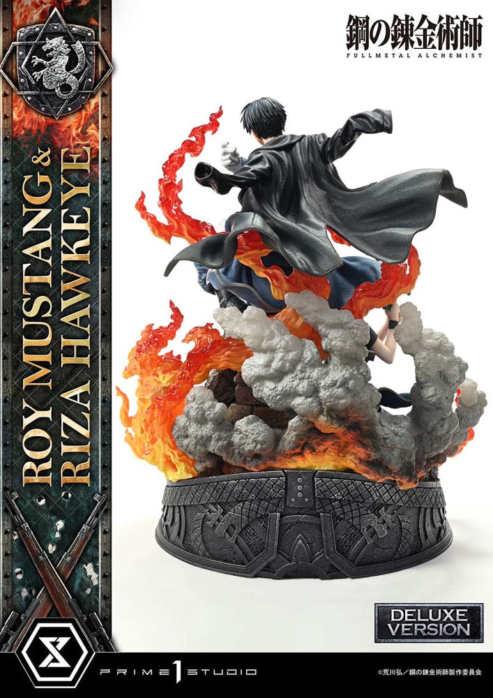 Roy Mustang & Riza Hawkeye Deluxe Version Concept Masterline Statue 1/6 50 cm Fullmetal Alchemist Scalefiguren Yokina