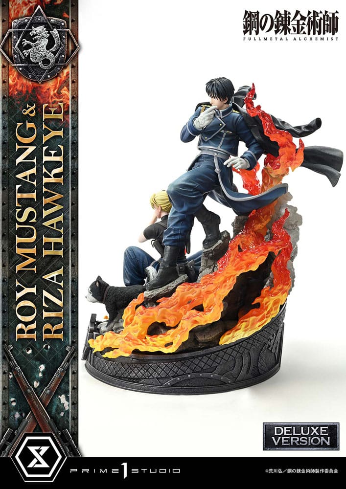 Roy Mustang & Riza Hawkeye Deluxe Version Concept Masterline Statue 1/6 50 cm Fullmetal Alchemist Scalefiguren Yokina