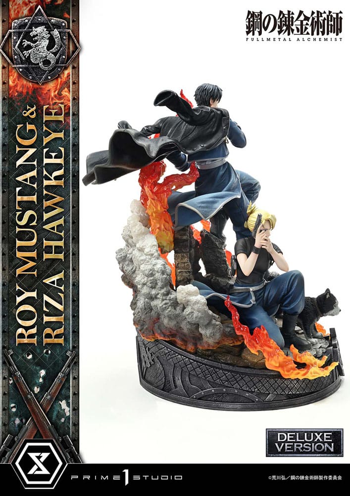 Roy Mustang & Riza Hawkeye Deluxe Version Concept Masterline Statue 1/6 50 cm Fullmetal Alchemist Scalefiguren Yokina