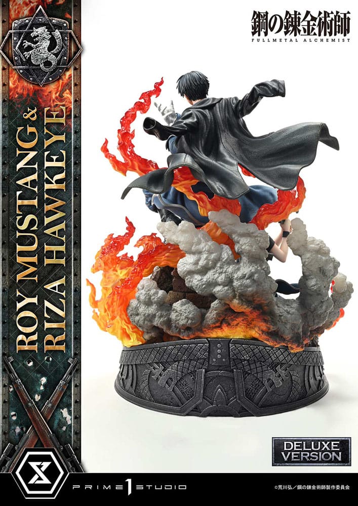 Roy Mustang & Riza Hawkeye Deluxe Version Concept Masterline Statue 1/6 50 cm Fullmetal Alchemist Scalefiguren Yokina