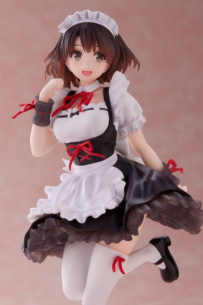 Saekano PVC Statue Megumi Kato Maid Dress Ver. 20 cm Prizefiguren Yokina