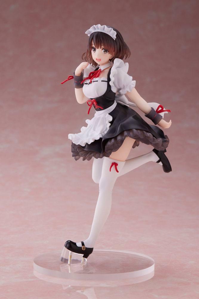 Saekano PVC Statue Megumi Kato Maid Dress Ver. 20 cm Prizefiguren Yokina