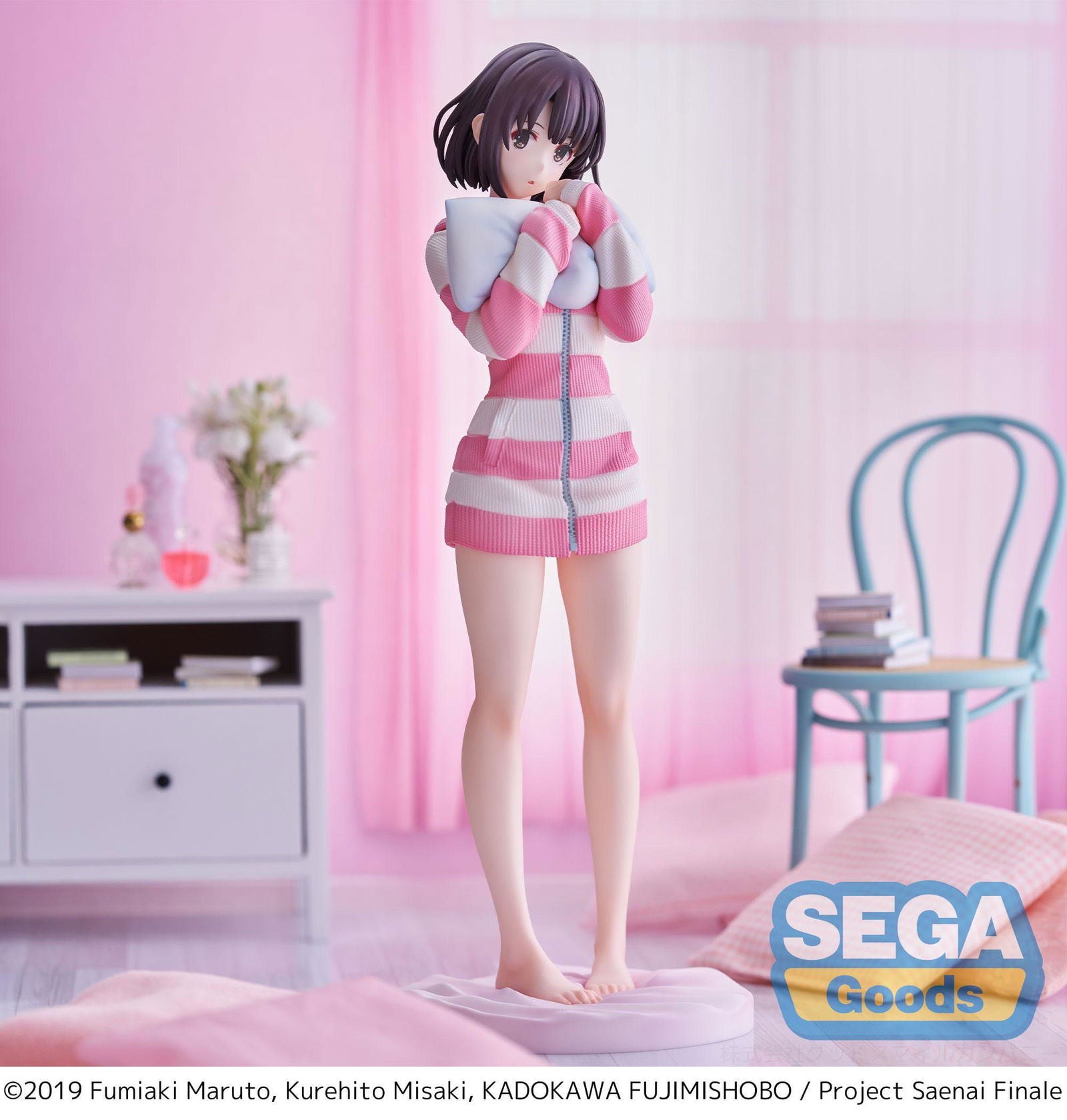 Saekano the Movie: Finale Luminasta PVC Statue Megumi Kato Pajamas Ver. 22 cm Prizefiguren Yokina