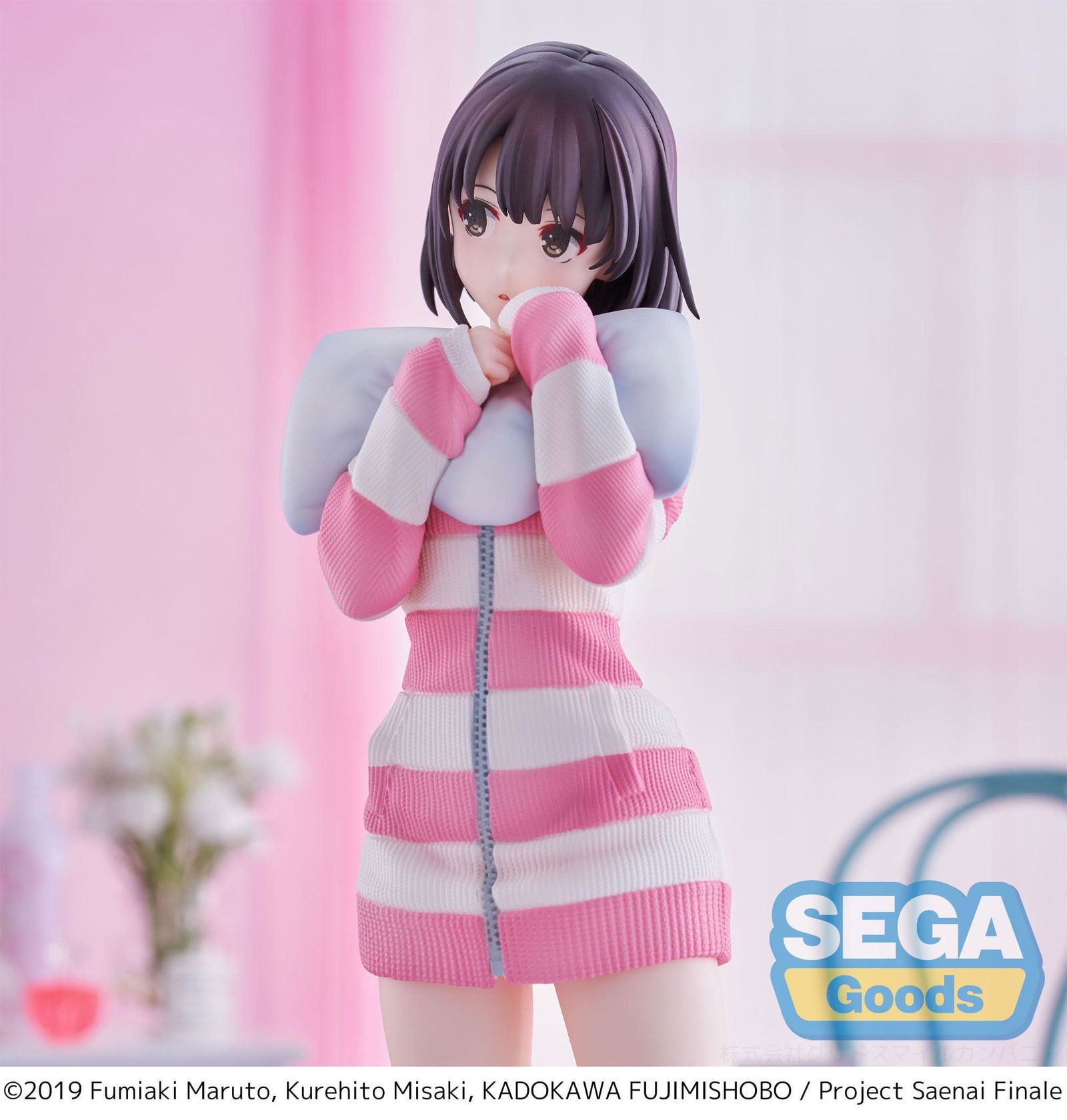 Saekano the Movie: Finale Luminasta PVC Statue Megumi Kato Pajamas Ver. 22 cm Prizefiguren Yokina