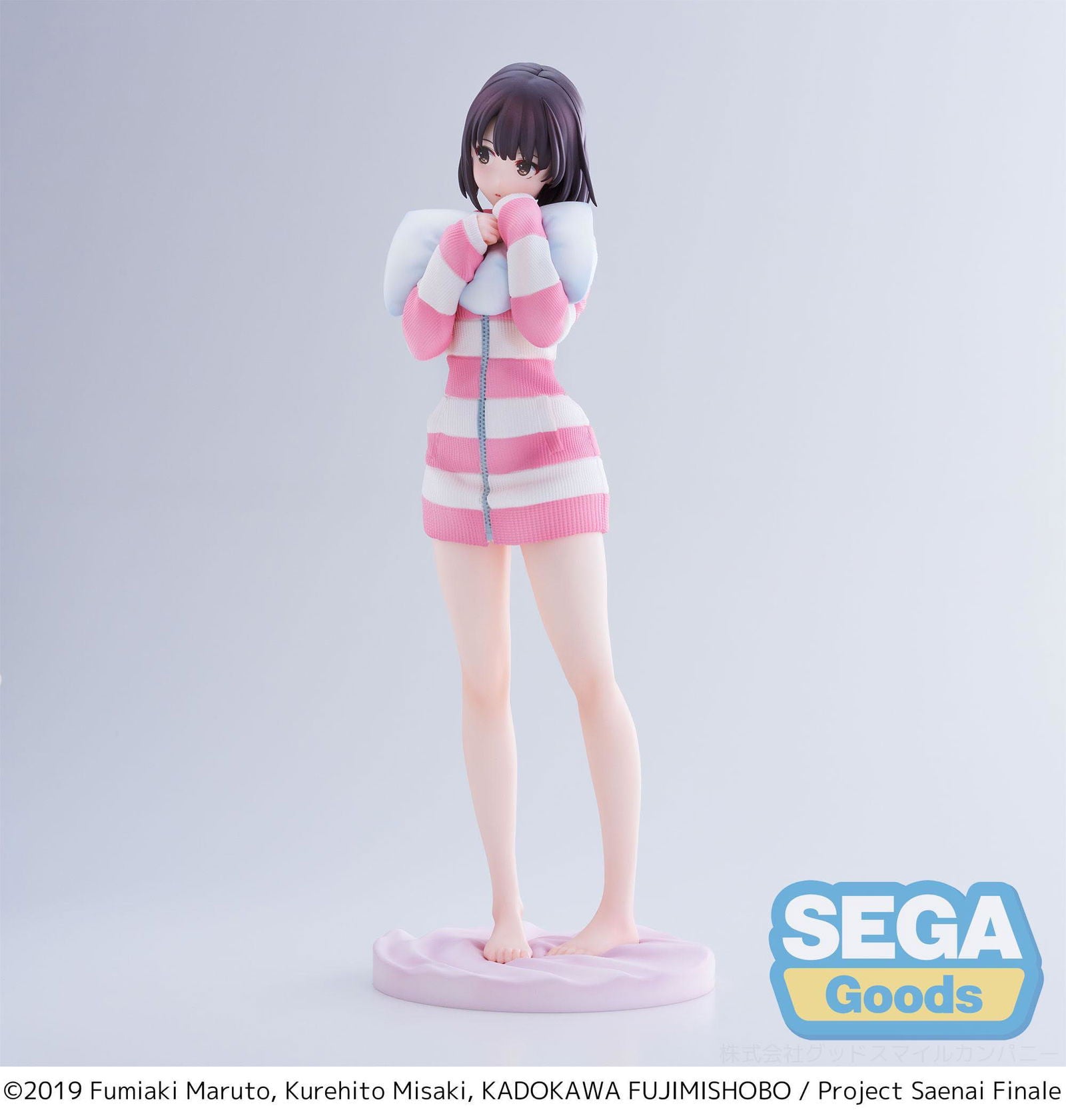 Saekano the Movie: Finale Luminasta PVC Statue Megumi Kato Pajamas Ver. 22 cm Prizefiguren Yokina