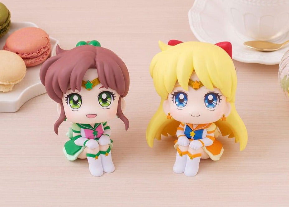 Sailor Moon Cosmos Look Up PVC Statue Eternal Sailor Jupiter & Eternal Sailor Venus 11 cm Minifiguren Yokina