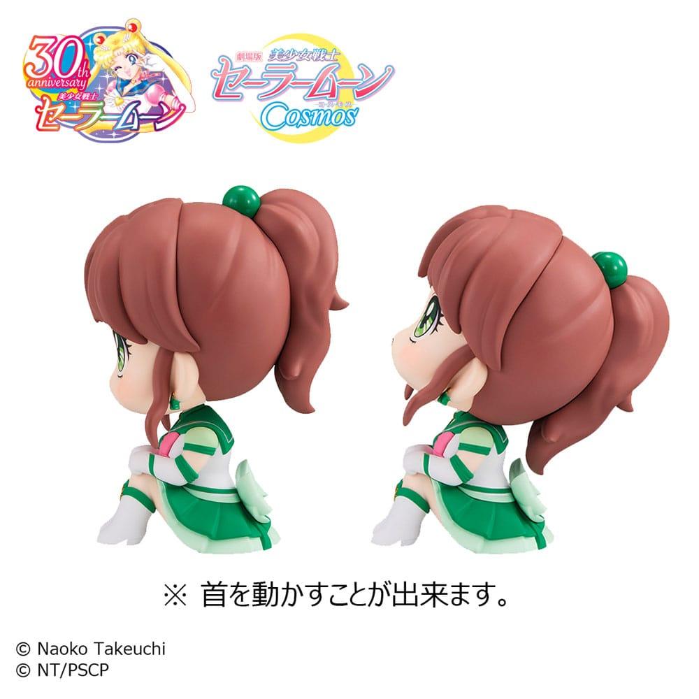 Sailor Moon Cosmos Look Up PVC Statue Eternal Sailor Jupiter & Eternal Sailor Venus 11 cm Minifiguren Yokina