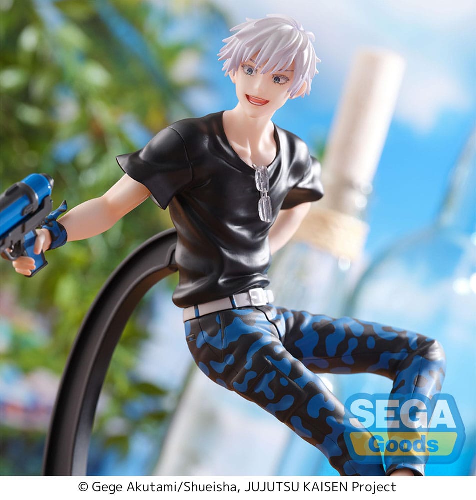 Satoru Gojo Splash×Battle PVC Statue 19 cm Jujutsu Kaisen Prizefiguren Yokina