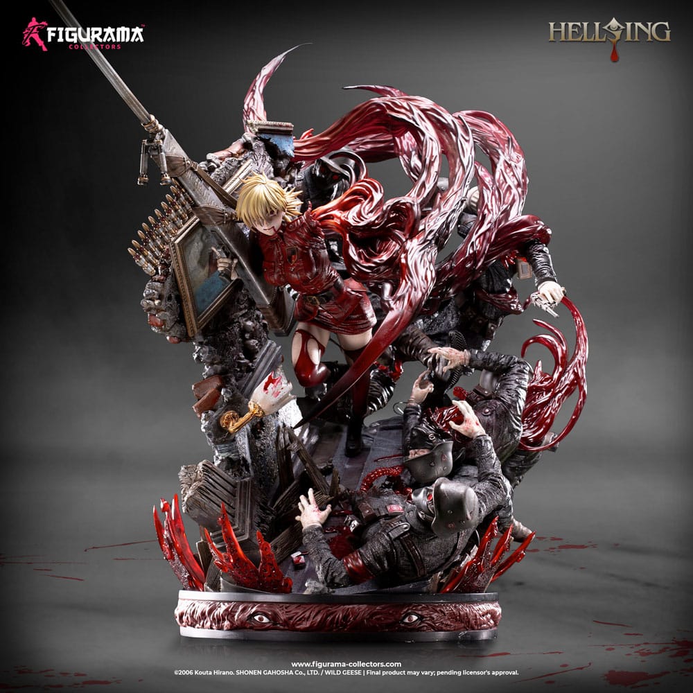 Seras Victoria Elite Exclusive Statue 1/5 25 cm Hellsing Ultimate Scalefiguren Yokina