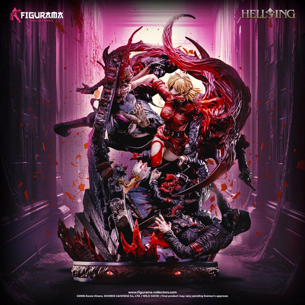 Seras Victoria Elite Exclusive Statue 1/5 25 cm Hellsing Ultimate Scalefiguren Yokina