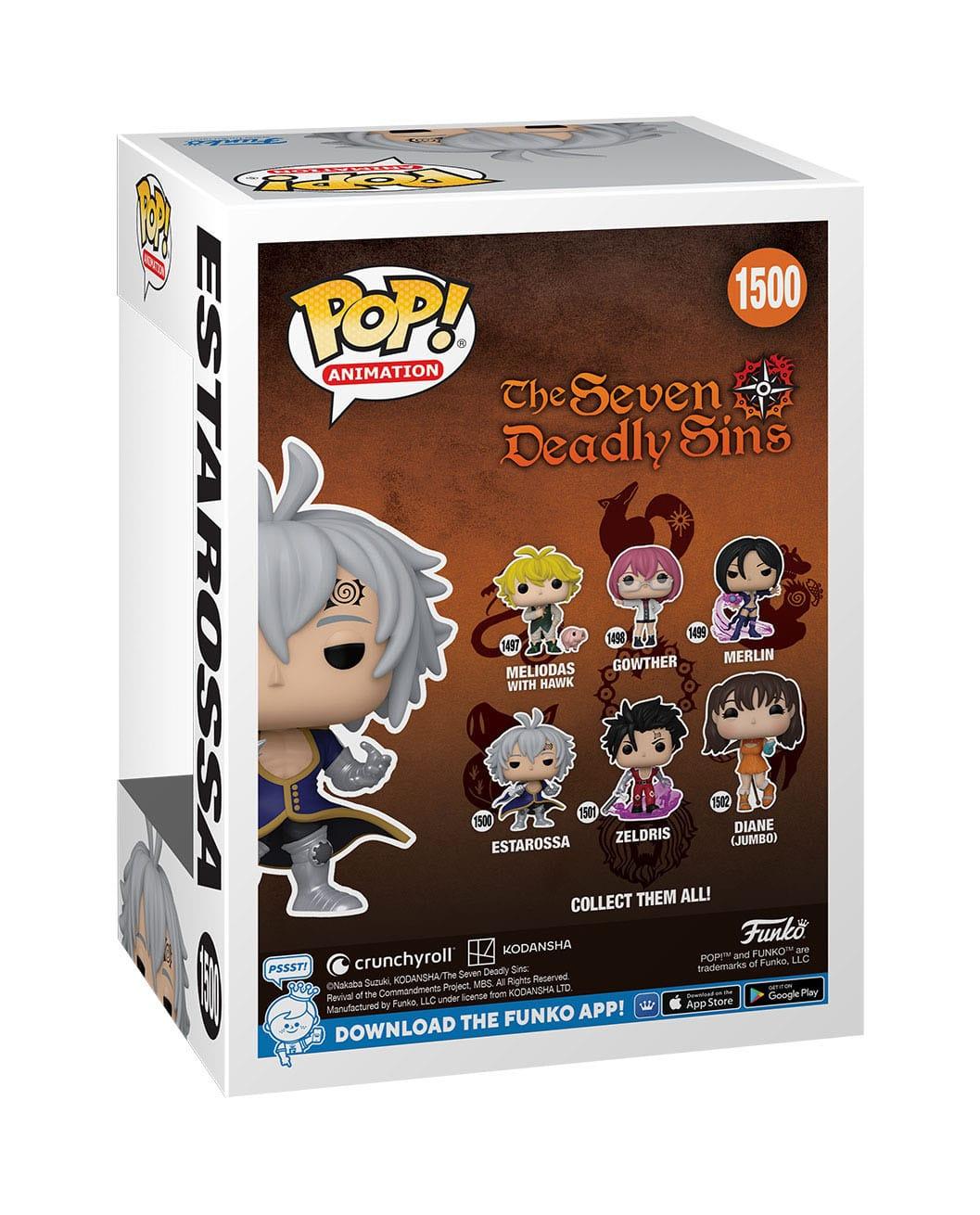 Seven Deadly Sins Pop! Animation Vinyl Figur Estarossa 9 cm Funko POP! Yokina
