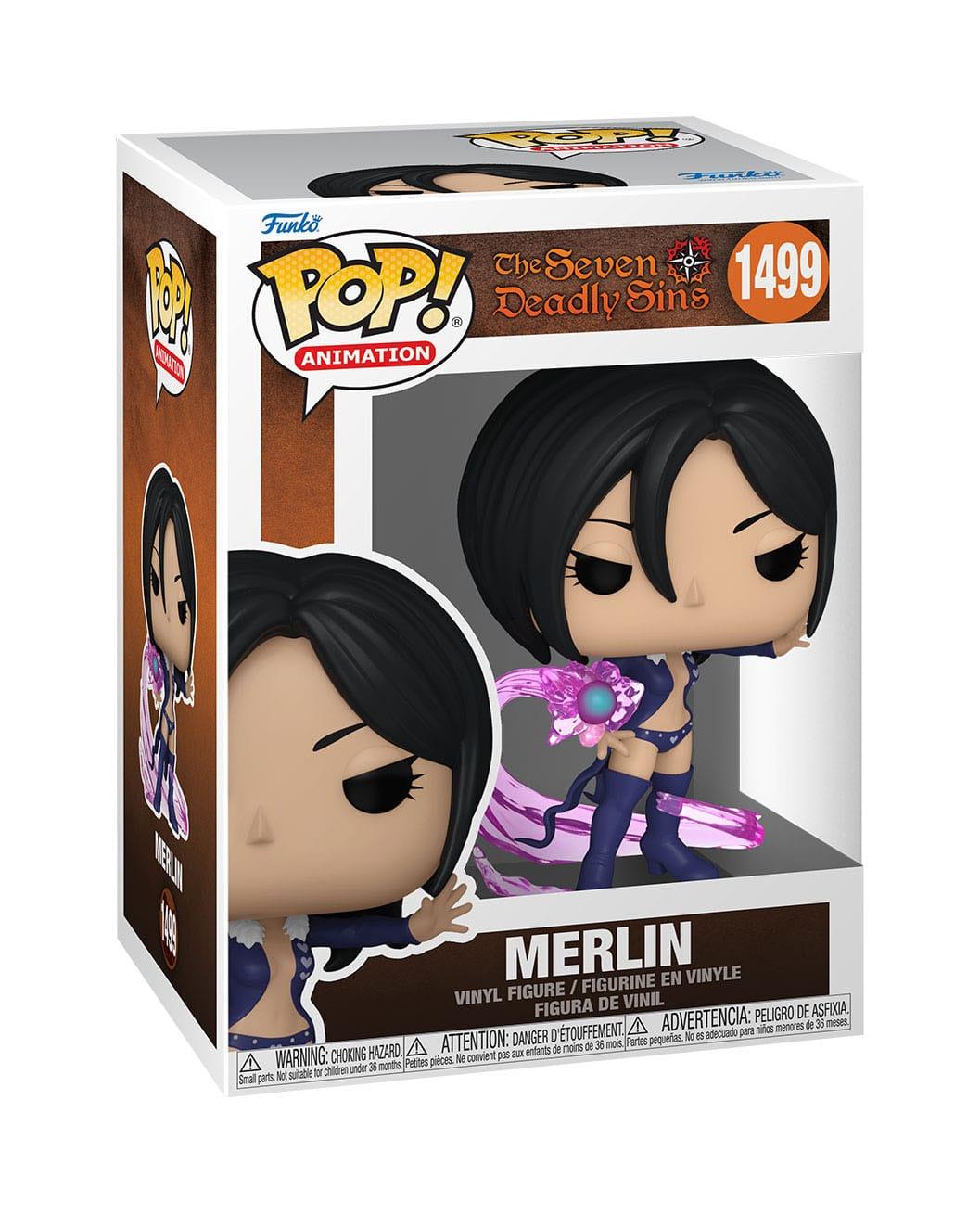 Seven Deadly Sins Pop! Animation Vinyl Figur Merlin 9 cm Funko POP! Yokina