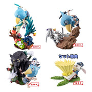 Shangri-La Frontier Petitrama EX Series Sammelfiguren 3er-Pack Shangri-La Frontier vs Monster Diorama Collection Set 11 cm (with gift) Prizefiguren Yokina