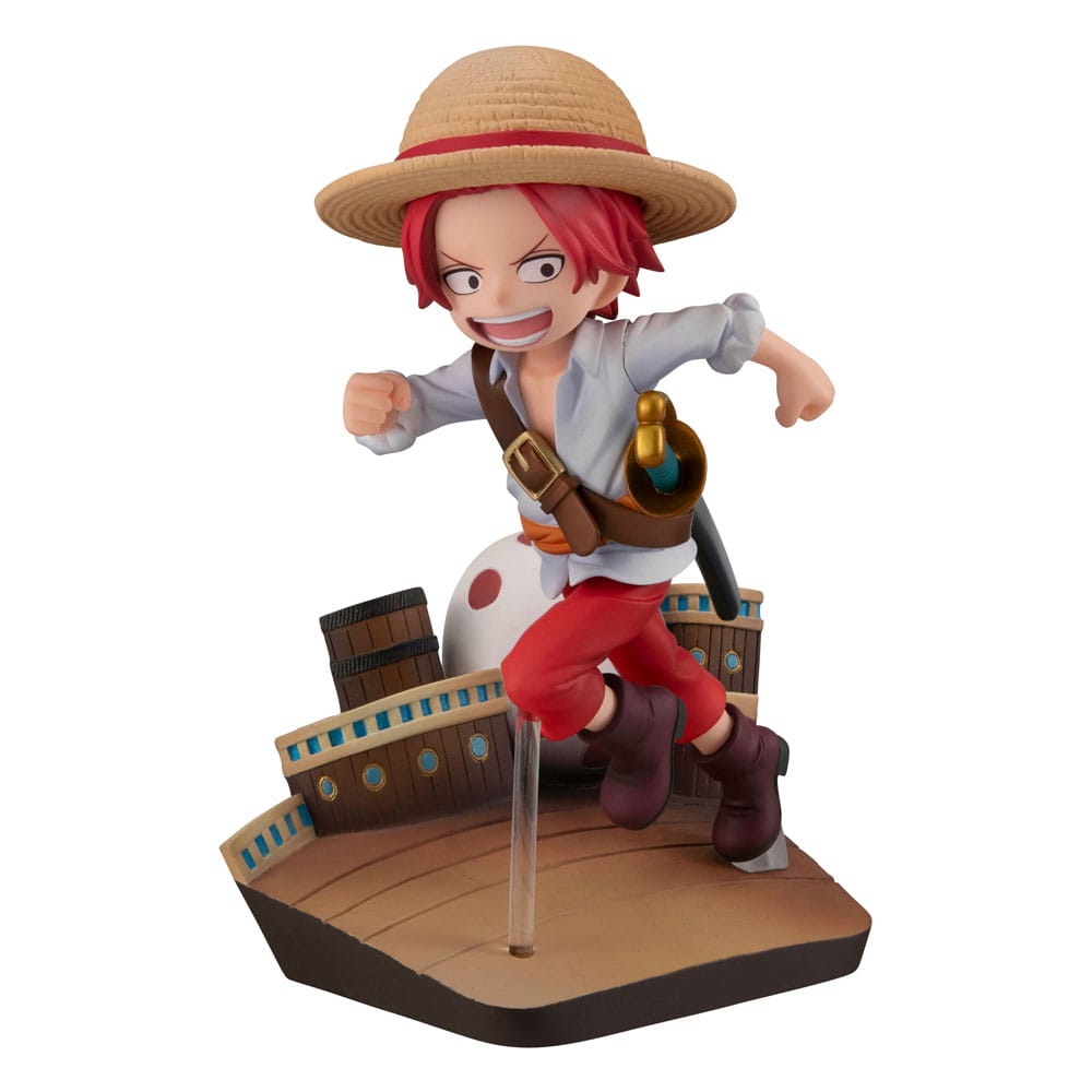 Shanks Run! Run! Run! G.E.M. Serie PVC Statue 13 cm One Piece Prizefiguren Yokina