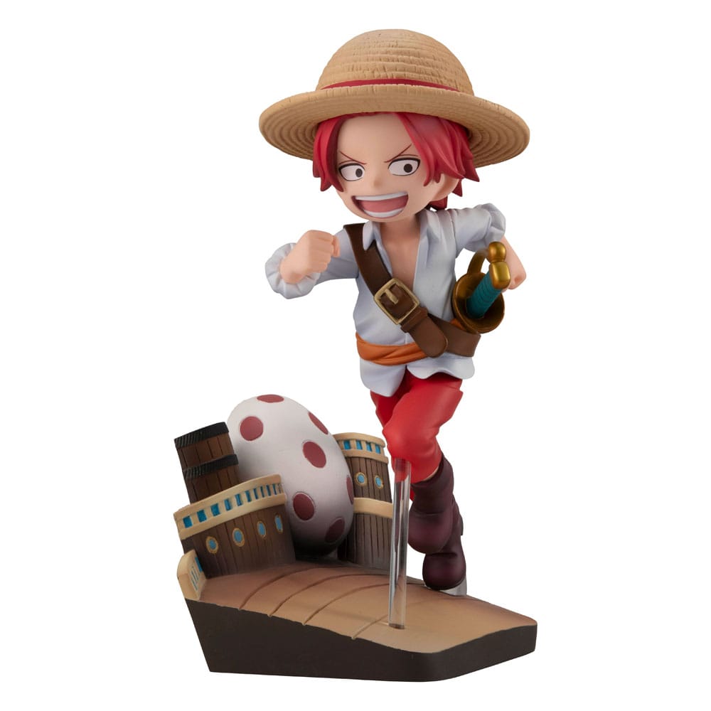 Shanks Run! Run! Run! G.E.M. Serie PVC Statue 13 cm One Piece Prizefiguren Yokina