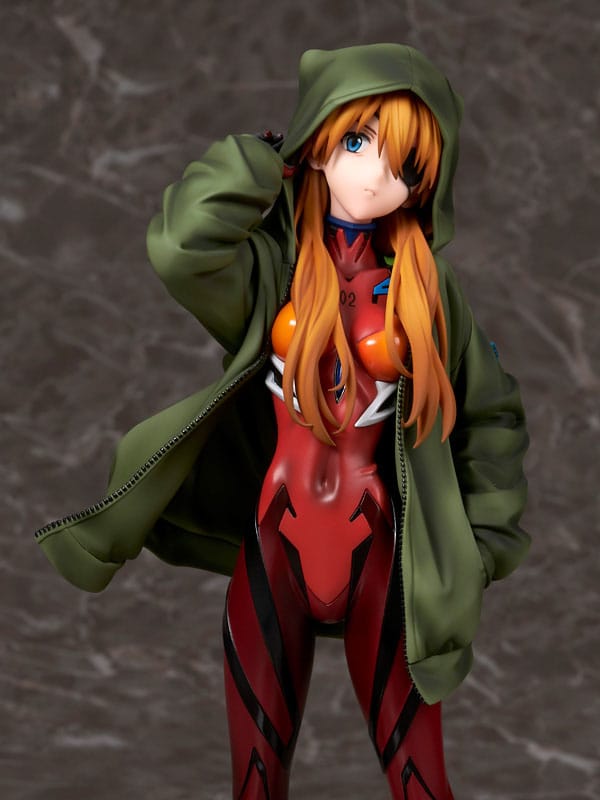 Shin Evangelion Movie PVC Statue 1/7 Shikinami Asuka Langley Hoodie Ver. 23 cm Scalefiguren Yokina