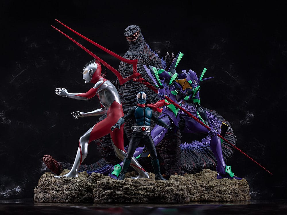 Shin Japan Hero Universe Statue Evangelion Unit-01 51 cm Prizefiguren Yokina