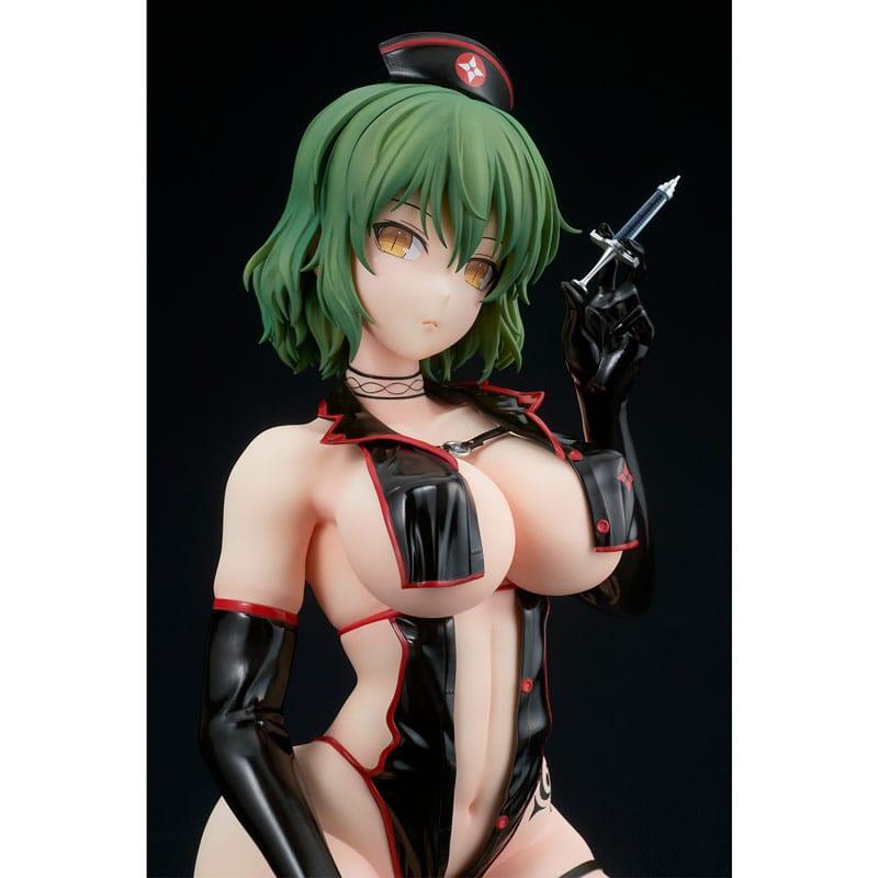 Shinobi Master Senran Kagura: New Link PVC Statue 1/4 Hikage Dark Sexy Nurse Ver. 26 cm Scalefiguren Yokina