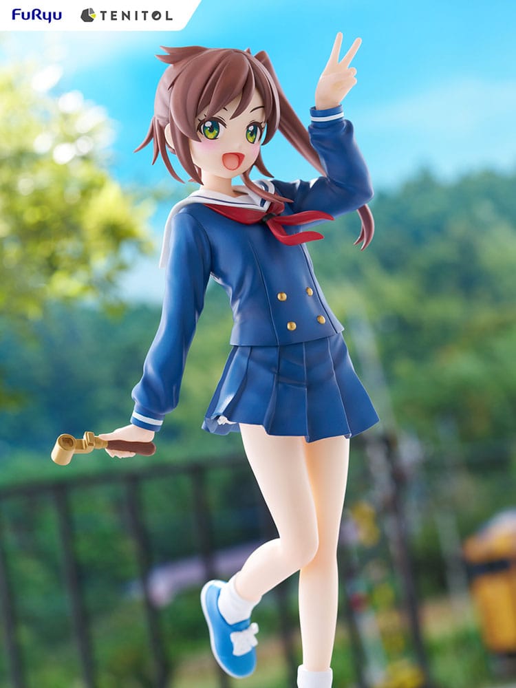Shizuru Chikura Tenitol PVC Statue 21 cm Train to the End of the World Prizefiguren Yokina