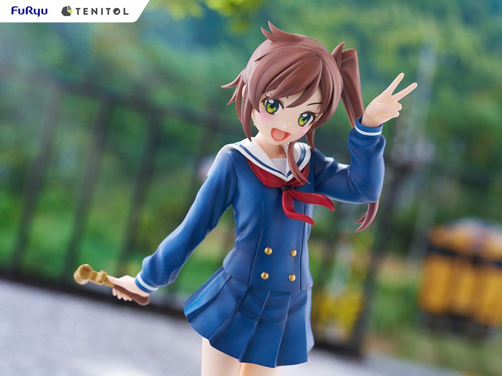 Shizuru Chikura Tenitol PVC Statue 21 cm Train to the End of the World Prizefiguren Yokina