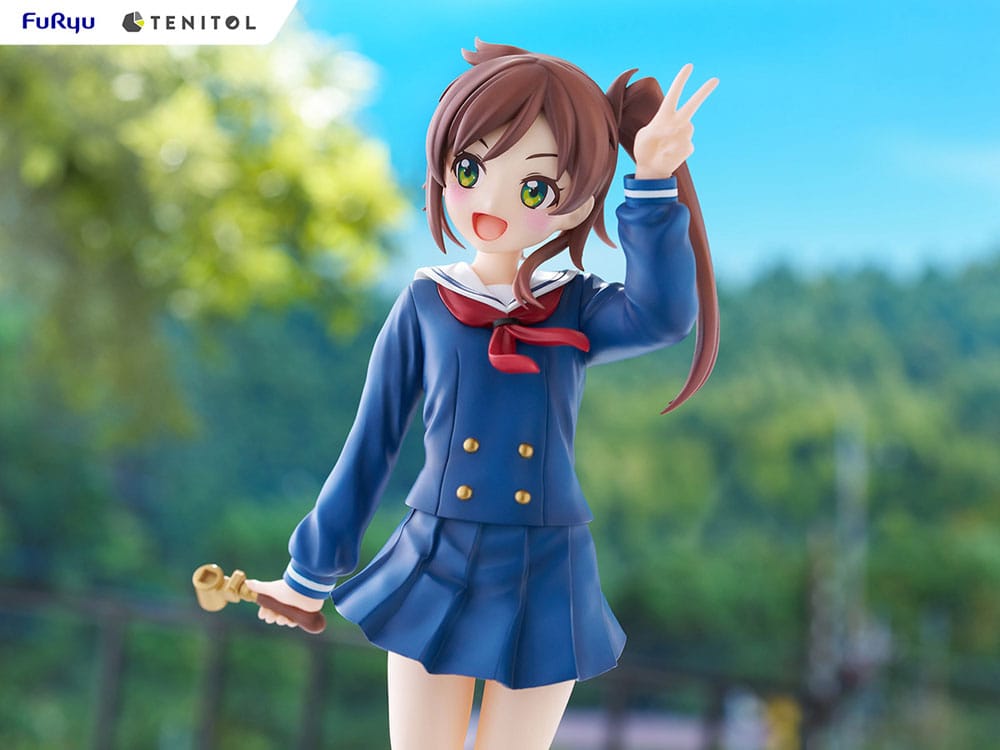 Shizuru Chikura Tenitol PVC Statue 21 cm Train to the End of the World Prizefiguren Yokina