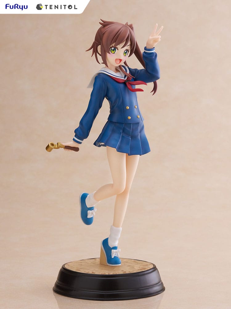 Shizuru Chikura Tenitol PVC Statue 21 cm Train to the End of the World Prizefiguren Yokina