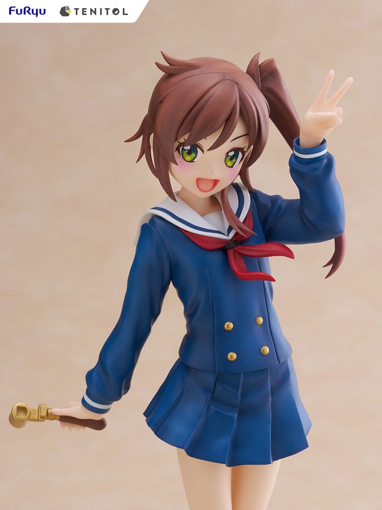 Shizuru Chikura Tenitol PVC Statue 21 cm Train to the End of the World Prizefiguren Yokina
