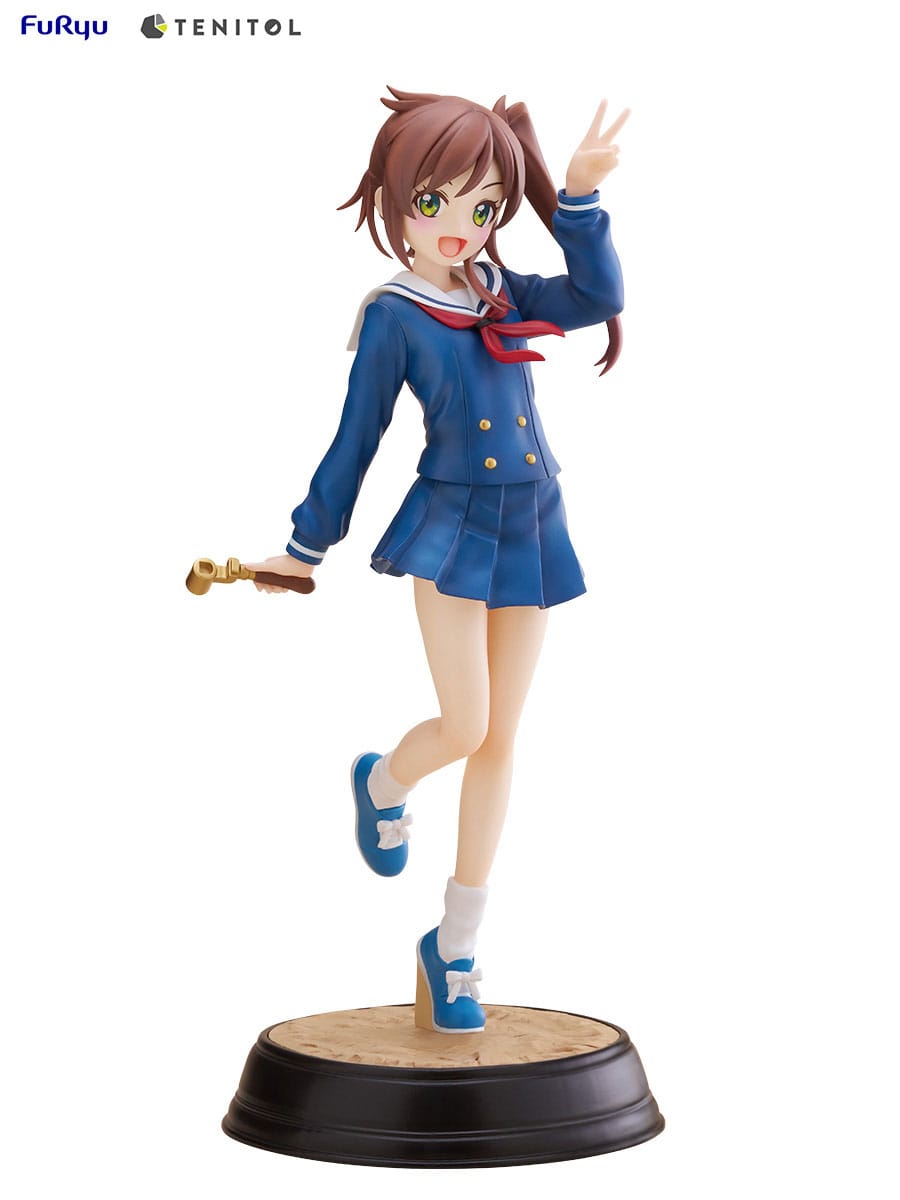 Shizuru Chikura Tenitol PVC Statue 21 cm Train to the End of the World Prizefiguren Yokina