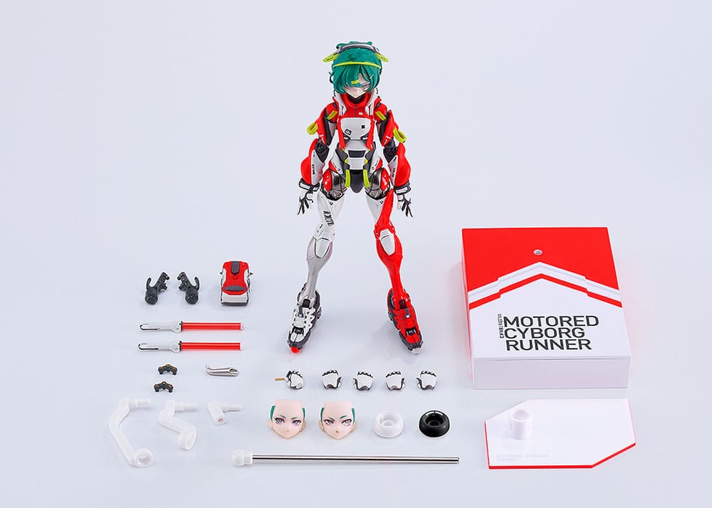 Shojo-Hatsudoki Actionfigur Motored Cyborg Runner SSX_155tb Turbo Acid 17 cm Figmas Yokina