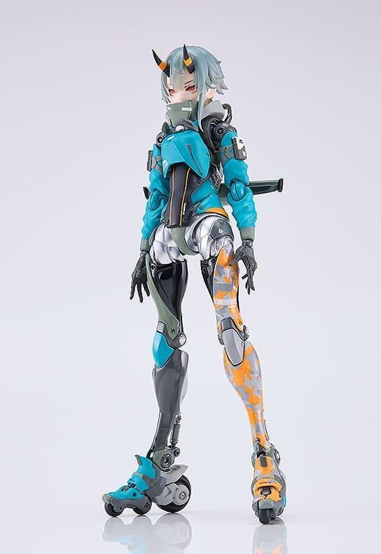 Shojo-Hatsudoki Diecast / PVC Actionfigur Motored Cyborg Runner SSX_155 Downtown Trek 17 cm Figmas Yokina