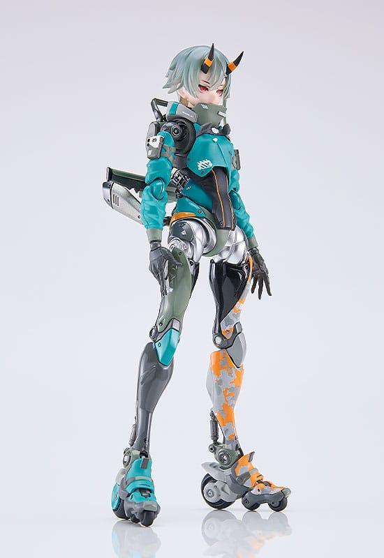 Shojo-Hatsudoki Diecast / PVC Actionfigur Motored Cyborg Runner SSX_155 Downtown Trek 17 cm Figmas Yokina