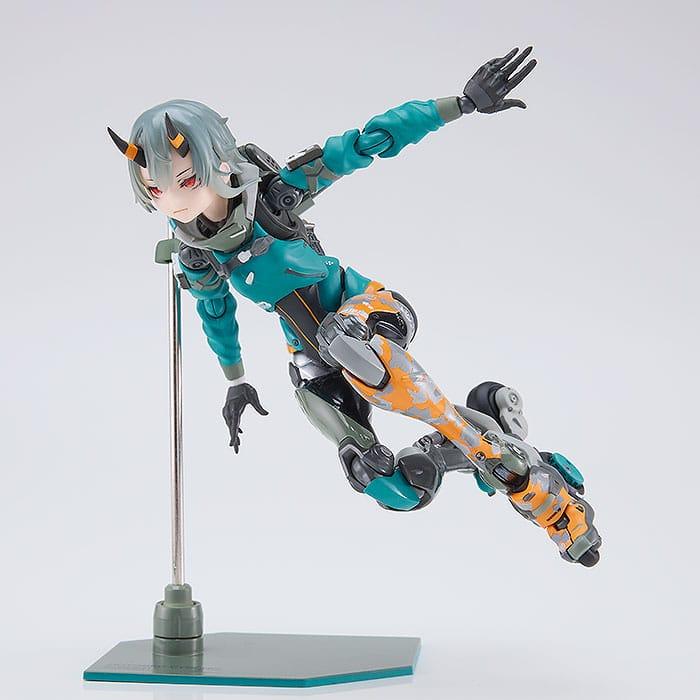 Shojo-Hatsudoki Diecast / PVC Actionfigur Motored Cyborg Runner SSX_155 Downtown Trek 17 cm Figmas Yokina