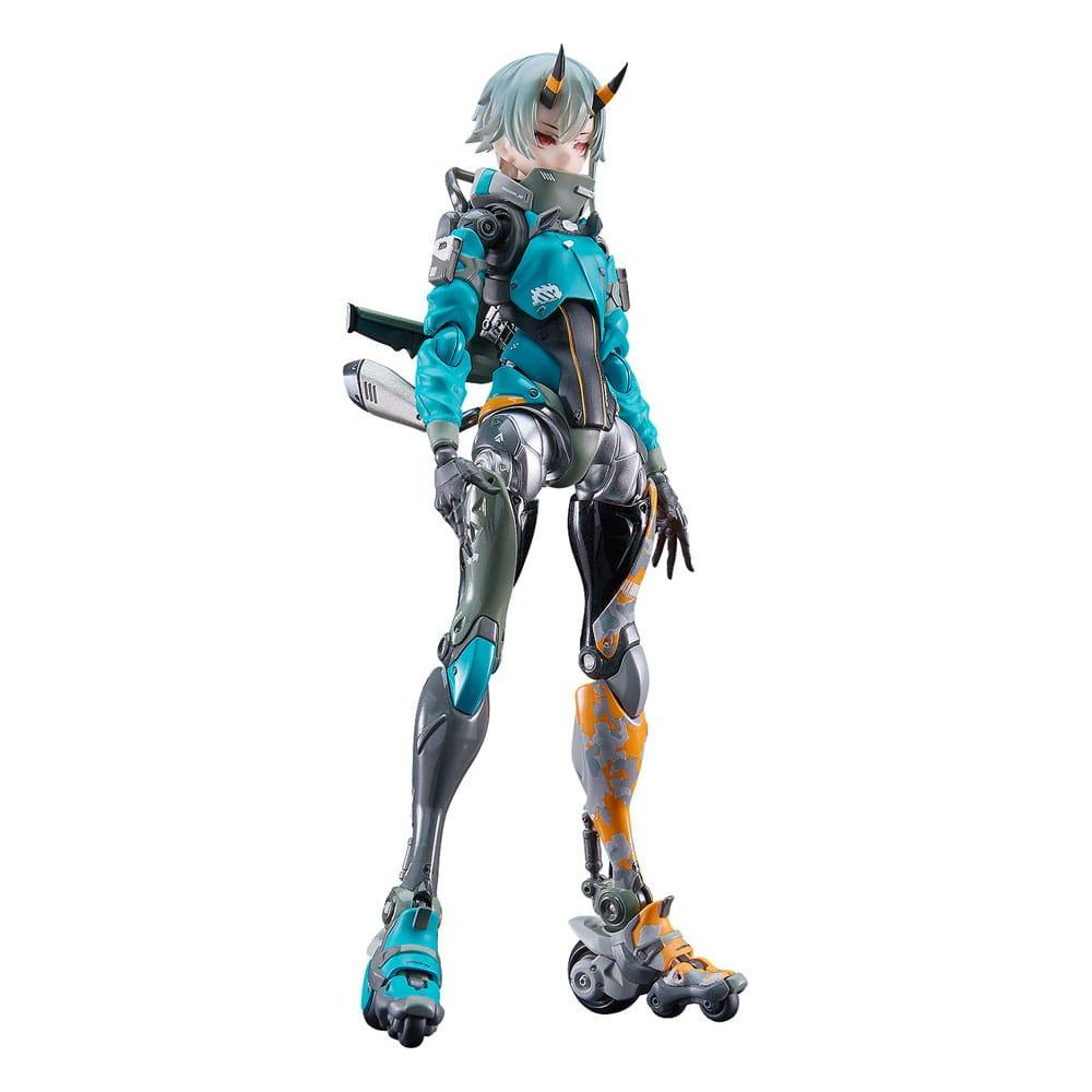 Shojo-Hatsudoki Diecast / PVC Actionfigur Motored Cyborg Runner SSX_155 Downtown Trek 17 cm Figmas Yokina