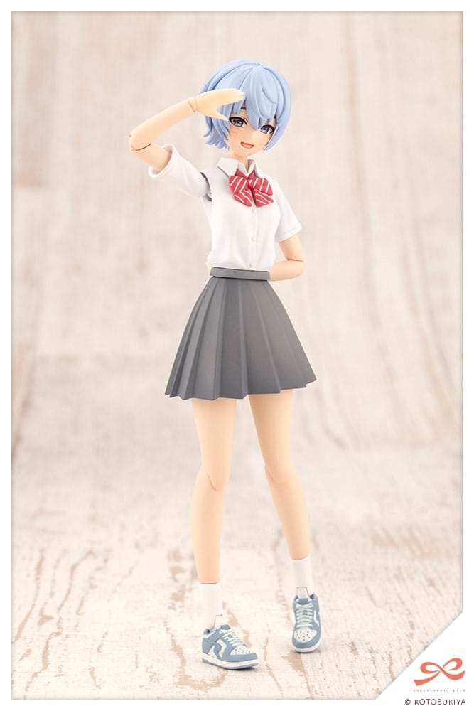 Sousai Shojo Teien Plastic Model Kit 1/10 Eimi Nijimura (Ryubu High School Summer Clothes) 16 cm Figmas Yokina