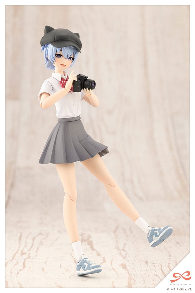 Sousai Shojo Teien Plastic Model Kit 1/10 Eimi Nijimura (Ryubu High School Summer Clothes) 16 cm Figmas Yokina