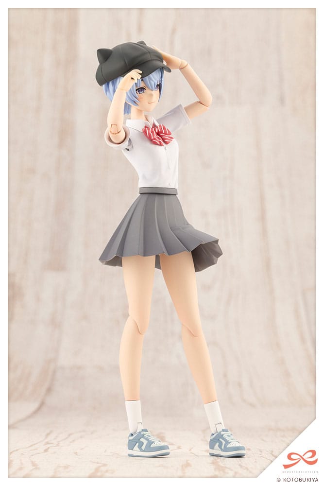 Sousai Shojo Teien Plastic Model Kit 1/10 Eimi Nijimura (Ryubu High School Summer Clothes) 16 cm Figmas Yokina