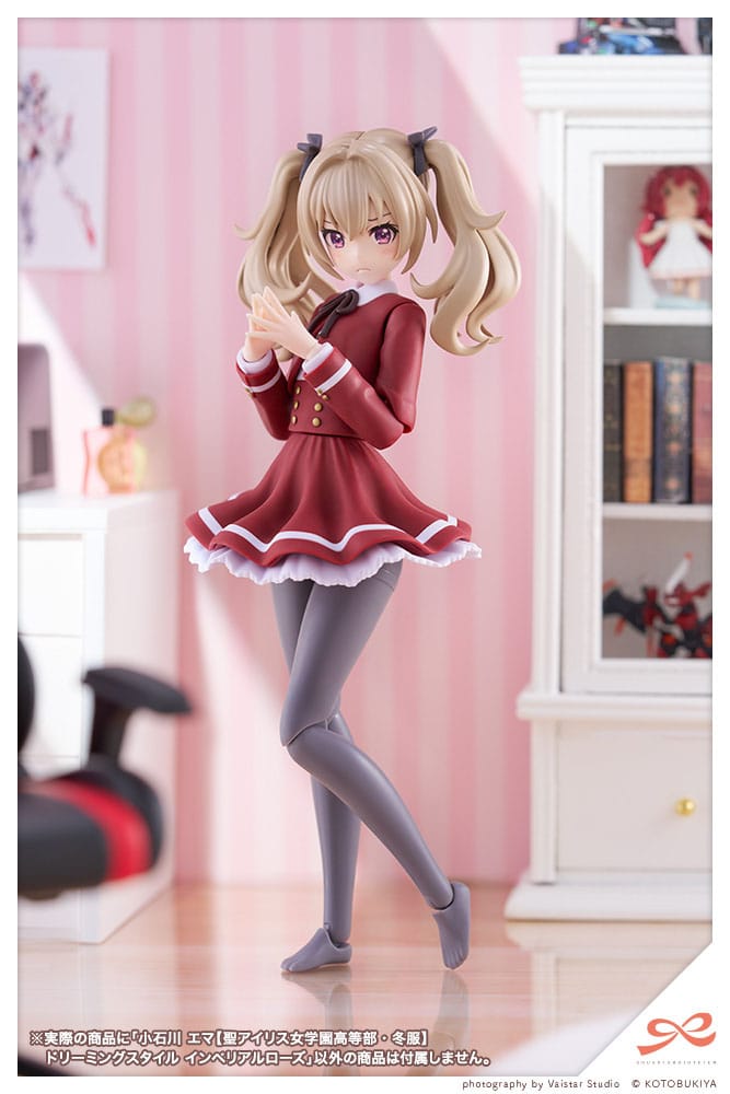Sousai Shojo Teien Plastic Model Kit 1/10 Emma Koishikawa (St. Iris Gakuen Girl´s High School Winter Clothes) Dreaming Style Imperial Rose 14 cm Figmas Yokina