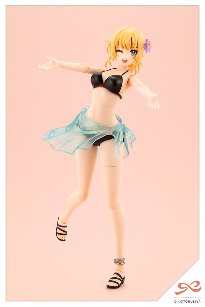 Sousai Shojo Teien Plastic Model Kit 1/10 Ritsuka Saeki (Swim Style) Hair Arrange Ver. 16 cm Figmas Yokina