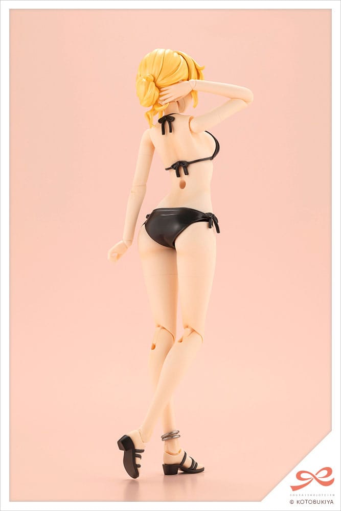 Sousai Shojo Teien Plastic Model Kit 1/10 Ritsuka Saeki (Swim Style) Hair Arrange Ver. 16 cm Figmas Yokina
